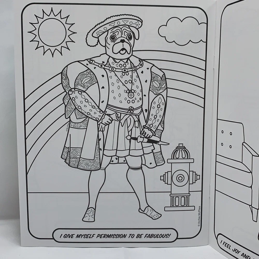 WEIRD Wonderful Self Esteem Coloring Book Inspirational Self Care